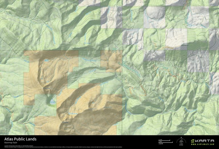 UTAH ELK GMU CENTRAL MOUNTAINS MANTI MAP – Karta Maps